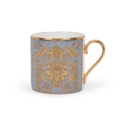 Royal Collection Shop Acanthus Grey Coffee Cup And Saucer* Cups & Saucers