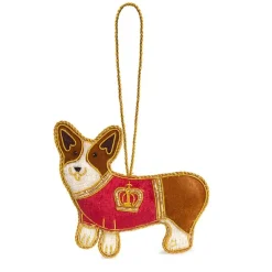 Royal Collection Shop Buckingham Palace Corgi In Coat Decoration* Decorations