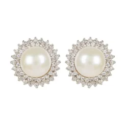 Royal Collection Shop Centred Pearl Earrings* Earrings