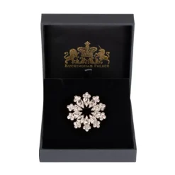 Royal Collection Shop Crystal Decagon Brooch* Brooches