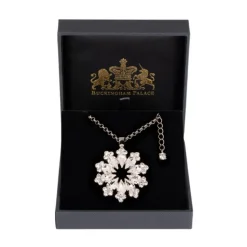 Royal Collection Shop Crystal Decagon Pendant* Necklaces