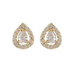 Royal Collection Shop Gold Teardrop Earrings* Earrings