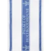 Royal Collection Shop Palace Of Holyroodhouse Blue Waffle Tea Towel* Breakfast Table