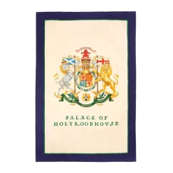 Royal Collection Shop Palace Of Holyroodhouse Crest Tea Towel* Home Linens