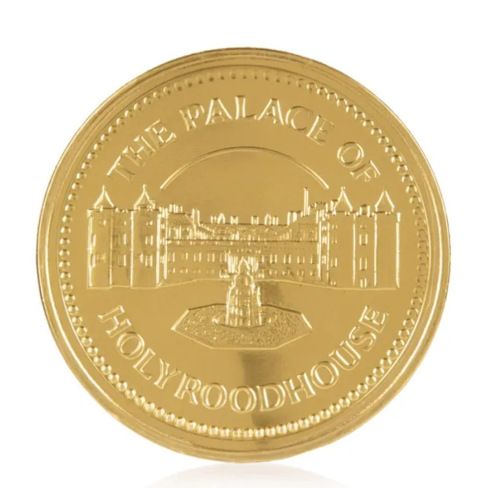 Royal Collection Shop Palace Of Holyroodhouse Chocolate Coin* Confectionery & Chocolates