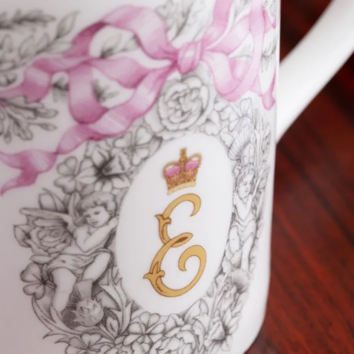 Royal Collection Shop Queen Elizabeth Ii Commemorative Coffee Mug* Tankards & Mugs