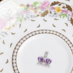 Royal Collection Shop Queen Elizabeth Ii Commemorative Teacup And Saucer* Cups & Saucers