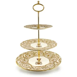 Royal Collection Shop Victoria And Albert 3 Tier Cake Stand* Afternoon Tea
