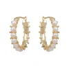 Royal Collection Shop White Pearl Hoop Earrings* Earrings