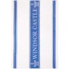 Royal Collection Shop Windsor Castle Blue Waffle Tea Towel* Breakfast Table